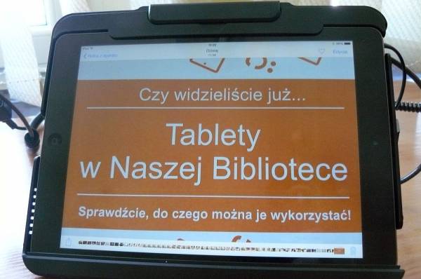 Tablety w ozimskiej bibliotece