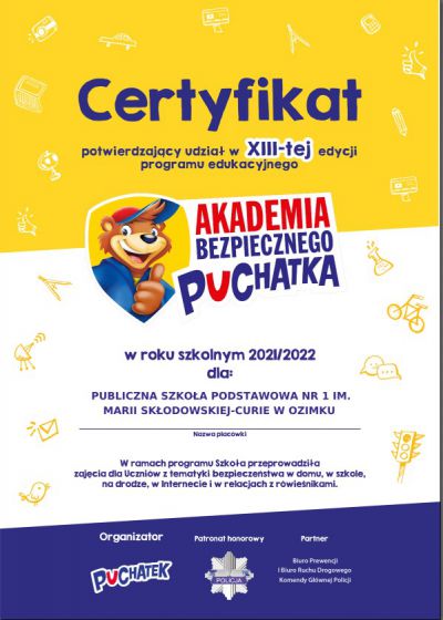 Certyfikat